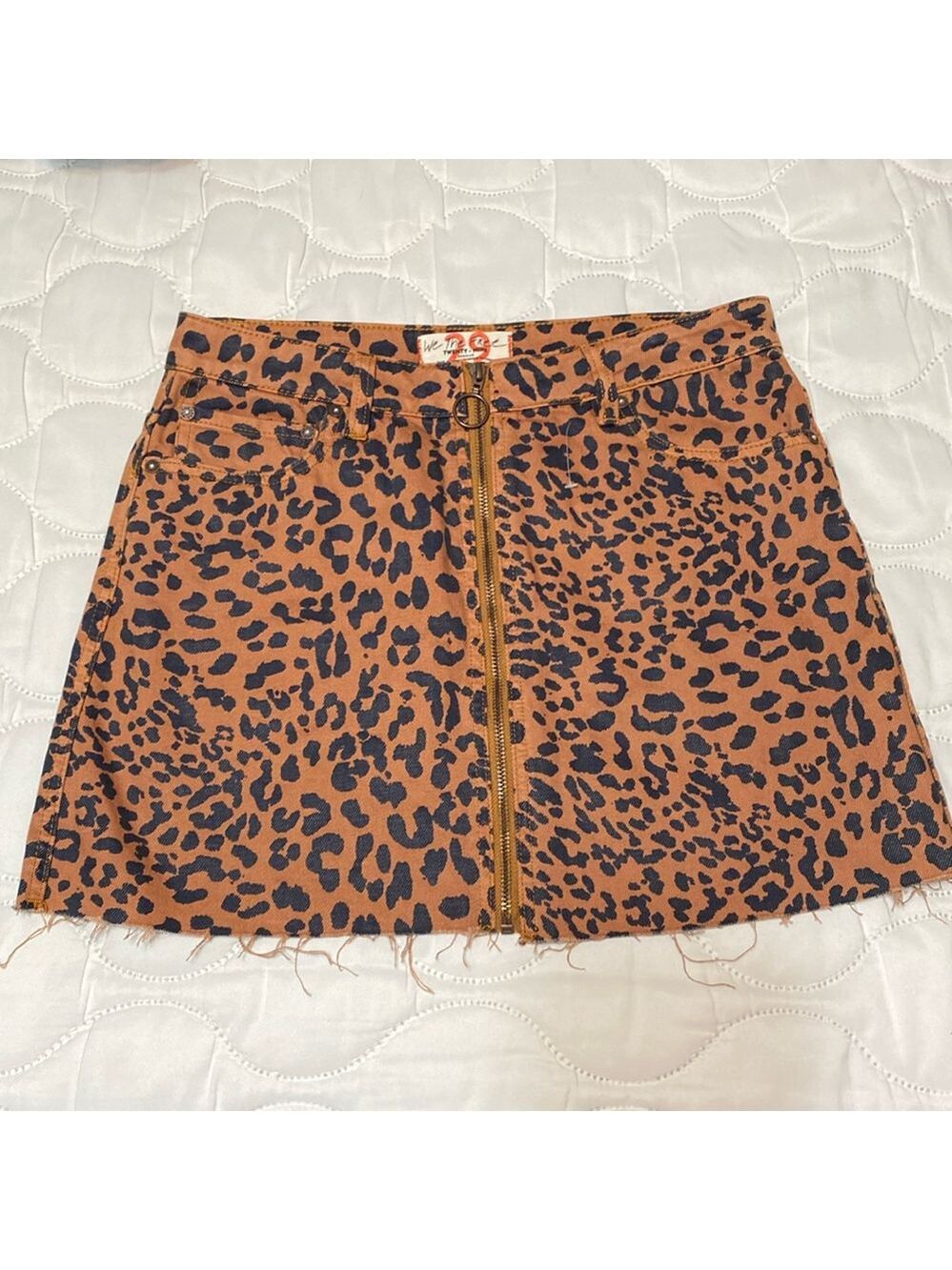 We The Free cheetah/leopard print skirt, sz. 29/8 Regular
